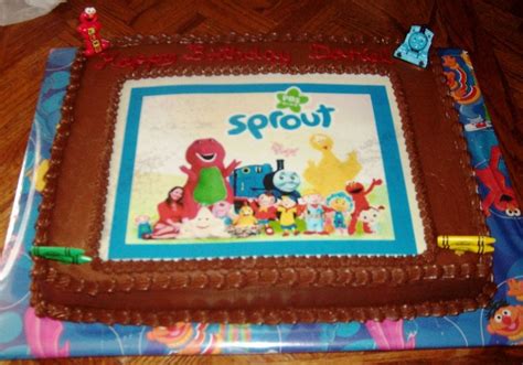 Sprout Birthday Cake - CakeCentral.com