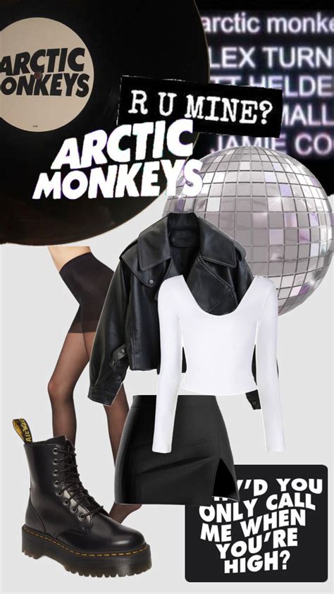 Arctic Monkeys Monkey Style Concert Fits Alex Turner Tumblr Girls