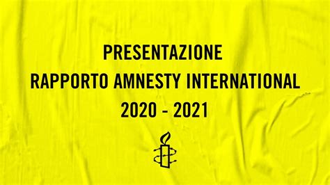 Presentazione Rapporto Annuale 2020 2021 YouTube