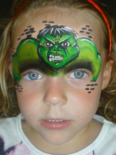 Pin By Lucy Jayne On Face Paint Hulk Face Painting Carnival Face