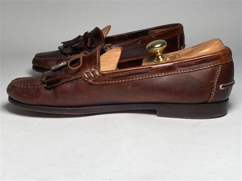 Handmade Men S Cole Haan Country Leather Kiltie Tassl Gem