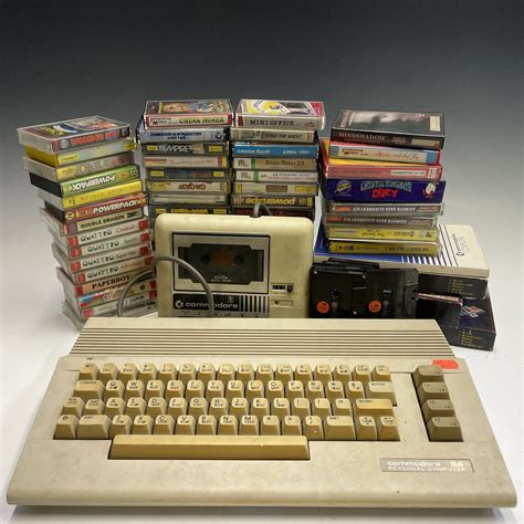 Lot 350 A Commodore 64 With An Original Cassette