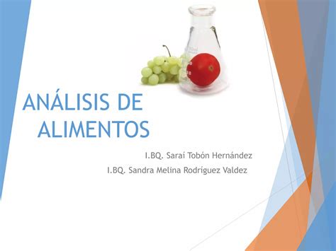 El Anlisis De Los Alimentos Ppt