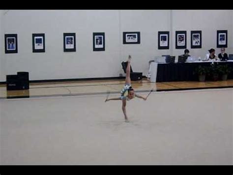 Kiana Eide Level Clubs Junior Olympics Rhythmic Gymnastics Youtube