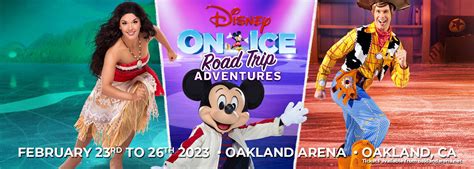 Disney On Ice Road Trip Adventures Tickets 25th February Oakland Arena In Oakland California