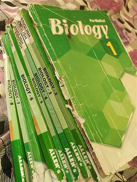 Textbooks Allen Biology Neet Modules Set Of 8 Books Freeup