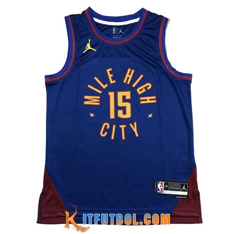 Camisetas Denver Nuggets JOKIC 15 2023 24 Azul 02 2324NBA 278