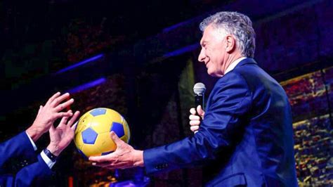 Mauricio Macri Se terminó la época de Maradona Perfil