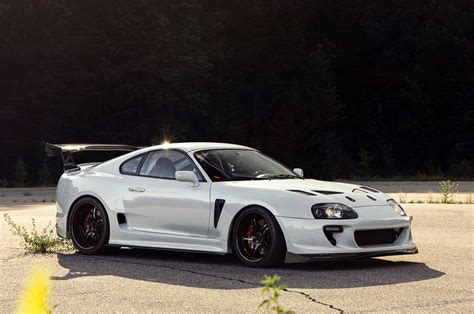 See Tuned Toyota Supra Mk With Hp Drag Race Bmw M Off