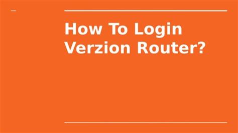 Verizon Fios Router Login By Routerloginonline Issuu