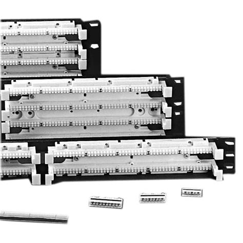 200 Pair Rack Mount 110 Wiring Block Kit W C5 Clips