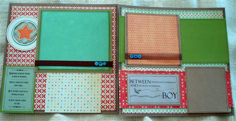 Scrapbooking By Phyllis Premade 12x12 Scrapbook Layout Pages For Boy