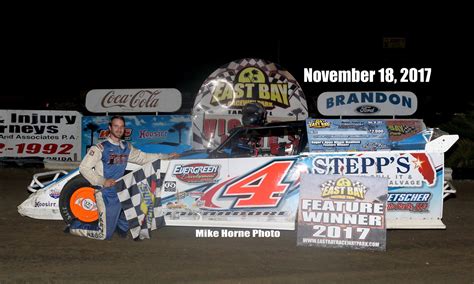 Varnadore Wins Lap Topless Modified Feature At East Bay Raceway Park