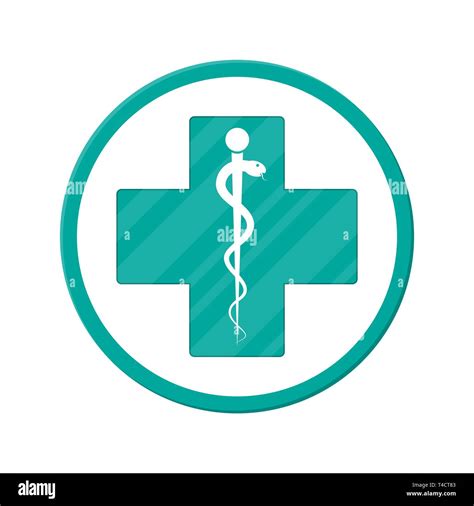 Caduceo icono Símbolo de salud farmacia farmacia La serpiente