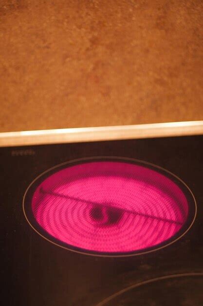 Premium Photo Close Up Of Ceramic Black Induction Stove