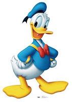 cartoons: variety of expression Donald Duck