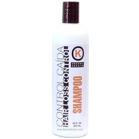 K Organic Keratin Hair Loss Control Shampoo 16 oz