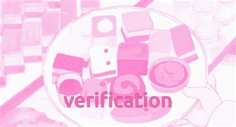 Vericication Anime Pink Aesthetic Banner GIF - Vericication Anime Pink ...