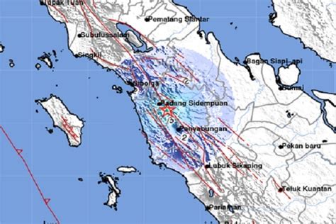 Gempa Bumi Dangkal 4 6 Guncang Padang Sidempuan Satu Harapan