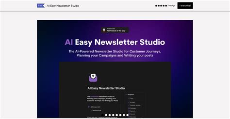 Ai Easy Newsletter Studio And 16 Other Ai Tools For Newsletters