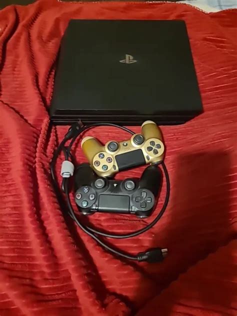 Sony Playstation Pro Tb Game Console Black Cuh B