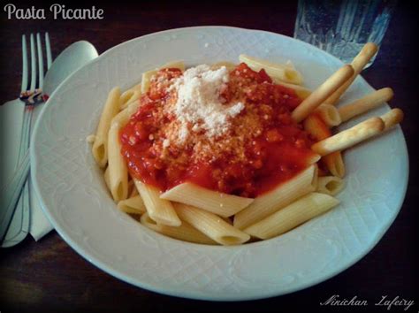 Penne Rigate Con Salsa De Ternera Picante Recetas De Una Gatita Enamorada