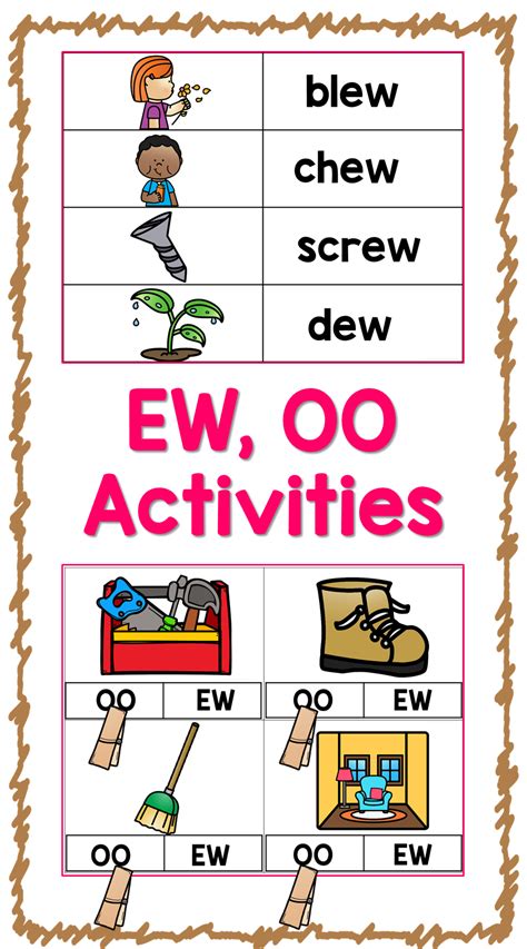 Oo And Ew Words