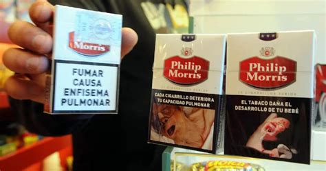 Fuertes Im Genes Y Mensajes En Las Cajas De Cigarrillos