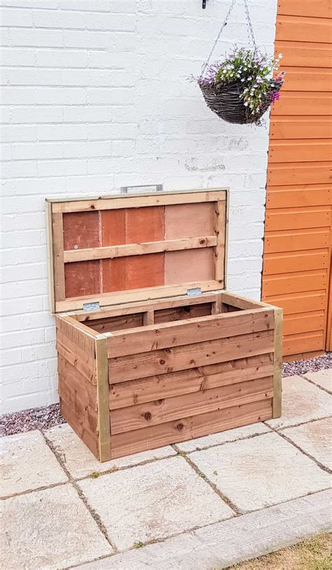 Garden Storage Box Diy Tutorial The Carpenters Daughter Outdoor