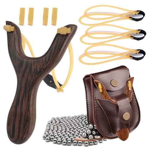 Buy Sling Set Solid Wooden Sling Toys Classic Construction Hunting