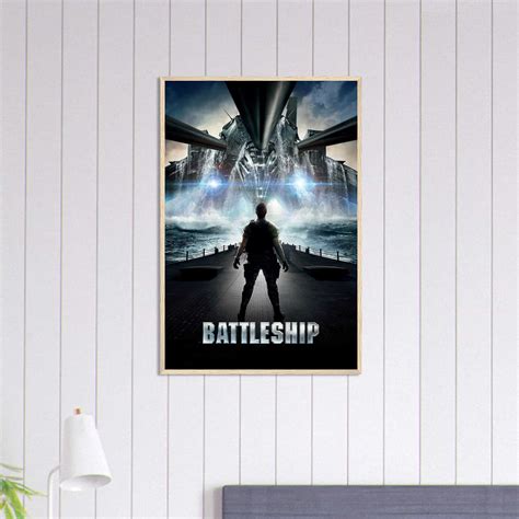 BATTLESHIP Movie Poster, BATTLESHIP Classic Movie Poster, - Citiesbox