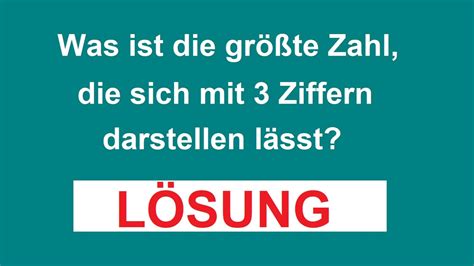 IQ Test Lösung Kommen Sie darauf welche Zahl in diesem Rätsel gesucht