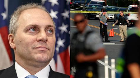 Rep Scalise Shot At Congressional Baseball Practice In Virginia