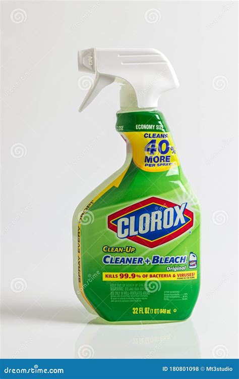 Clorox Disinfecting Cleaner Spray Editorial Stock Photo - Image of ...