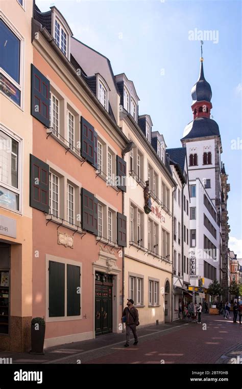 The Beethoven House On The Street Bonngasse Birthplace Of The Composer