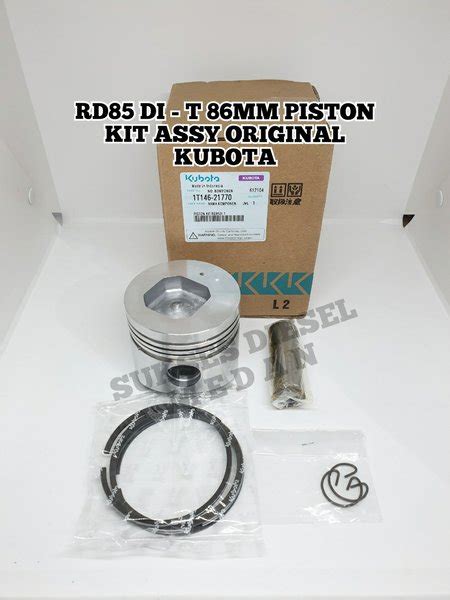 Jual RD85 DI 1T 2T 86mm Piston Kit Assy Seher Ring Pen Circlip Mesin