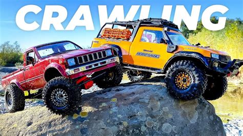 Traxxas Trx Sport Vs Axial Scx Ii Rc Wd Mojave Ii Body Rock Crawling