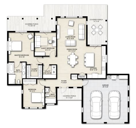 Floor Plans For Mid Century Modern Homes | Floor Roma