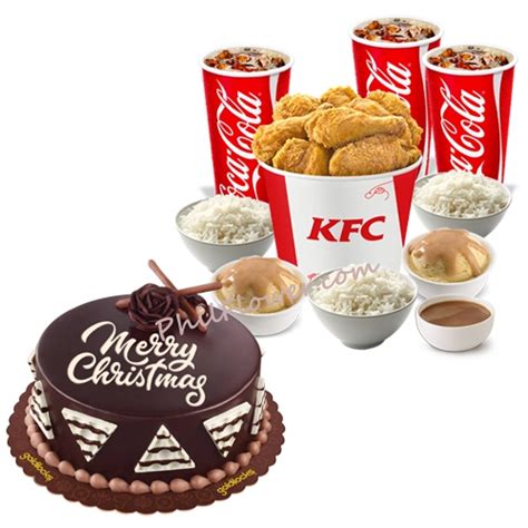 Send Streetwise Bucket Meal by KFC with Chocolate Cake to Philippines