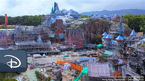 Frozen Themed Land Taking Shape at Hong Kong Disneyland | Chip and Company