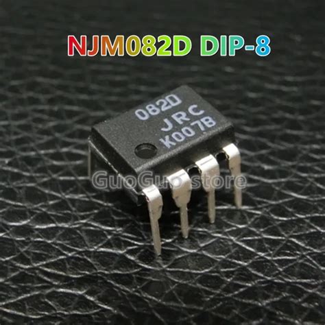 5pcs JRC082D DIP 8 NJM082D DIP8 JRC 082D Dual JFET Input Audio