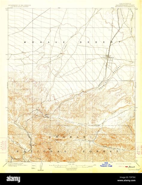 Map Of Hesperia Hi Res Stock Photography And Images Alamy