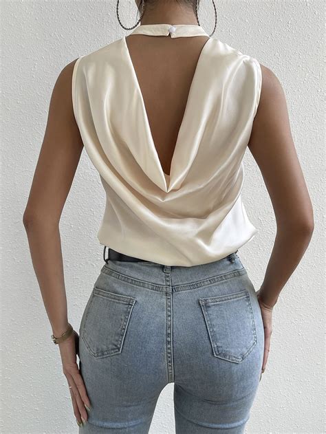 Moda de Mujer SHEIN México Satin blouse Clothes Fashion online shop