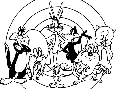 Desenhos De Looney Tunes 1 Para Colorir E Imprimir