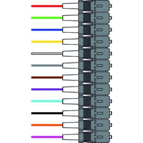 DNTP LWL Faserpigtail SC 50µ OM4 2 0m VPE 12Stück bunt 27 19