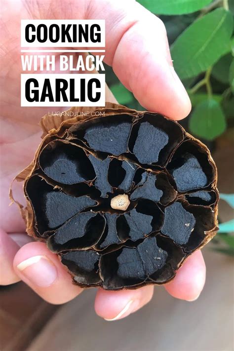 5 Easy Recipes For Black Garlic Luc And June Travel And Food Blog