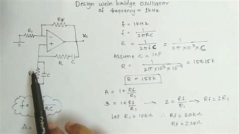 Wein Bridge Oscillator Frequency