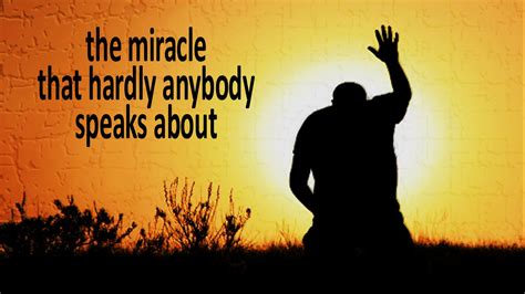 The miracle that hardly anybody speaks about – The BIG Picture