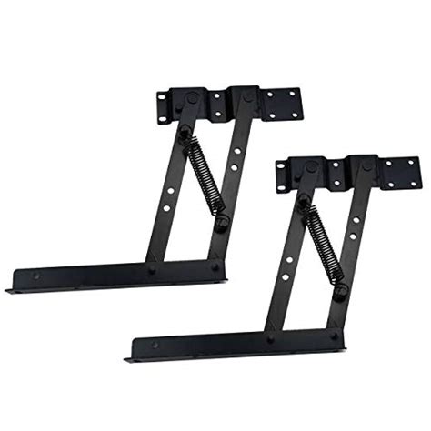 Lot de 2 supports de levage à ressort pneumatique pour table basse