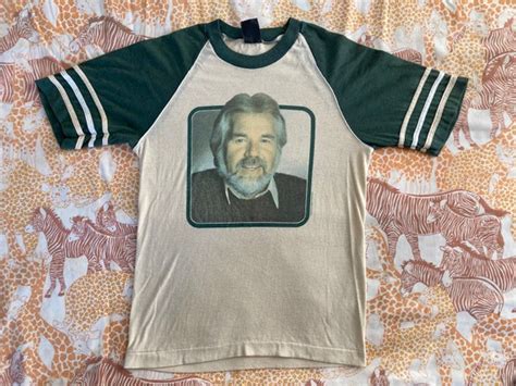 Original Kenny Rogers Tour Vintage T Shirt Gem